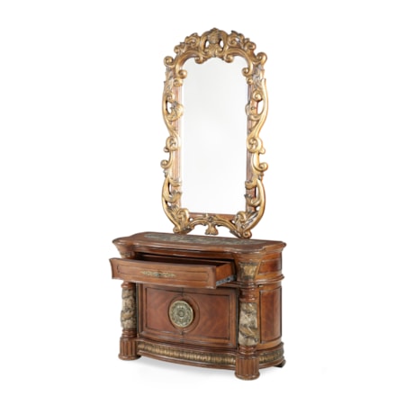 Bachelor&apos;s Chest with Mirror