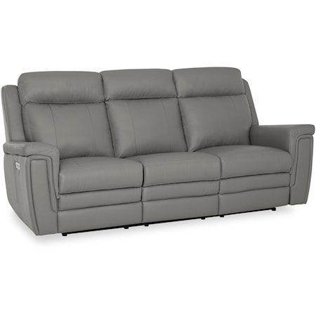 Sofa with Two Triple Power Recliners