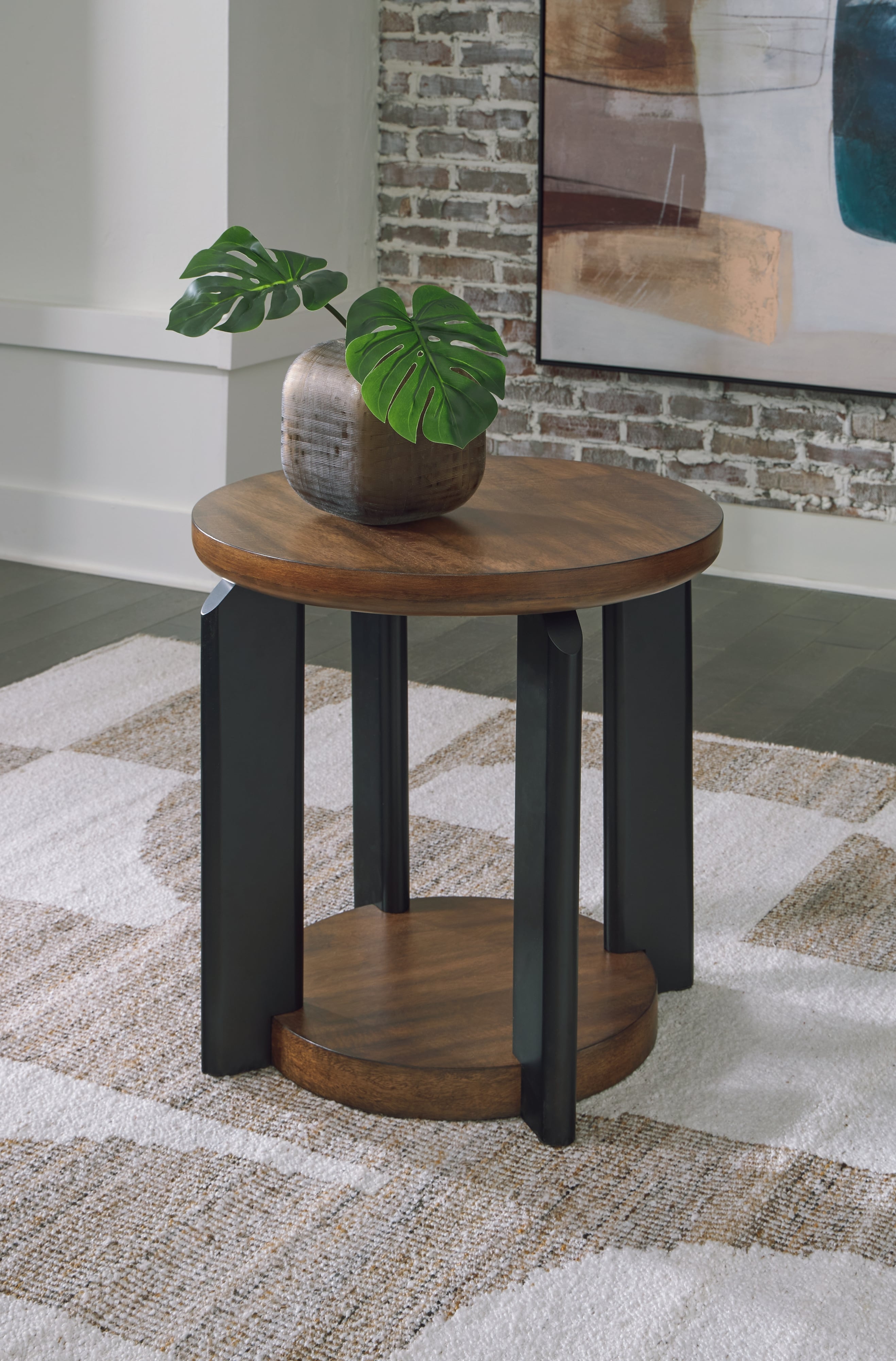 Round End Table