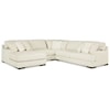 Signature Design Zada 4-Piece Sectional with Chaise