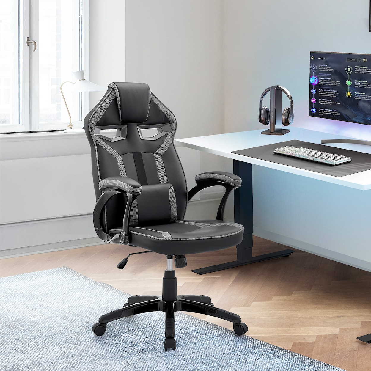 Armen Living Aspect Gaming Chair