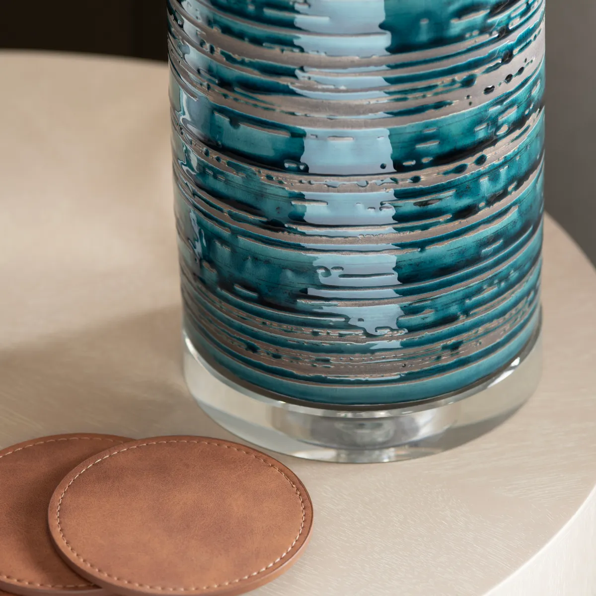 Malachite Table Lamp