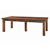 Archbold Furniture Amish Essentials Casual Dining Zachary Table