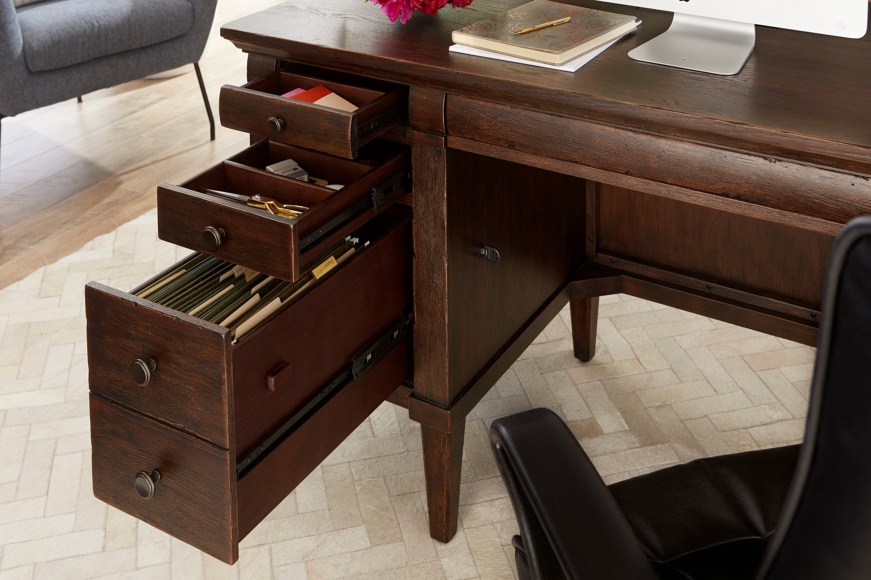 Aspenhome Jackson 62" Executive Desk