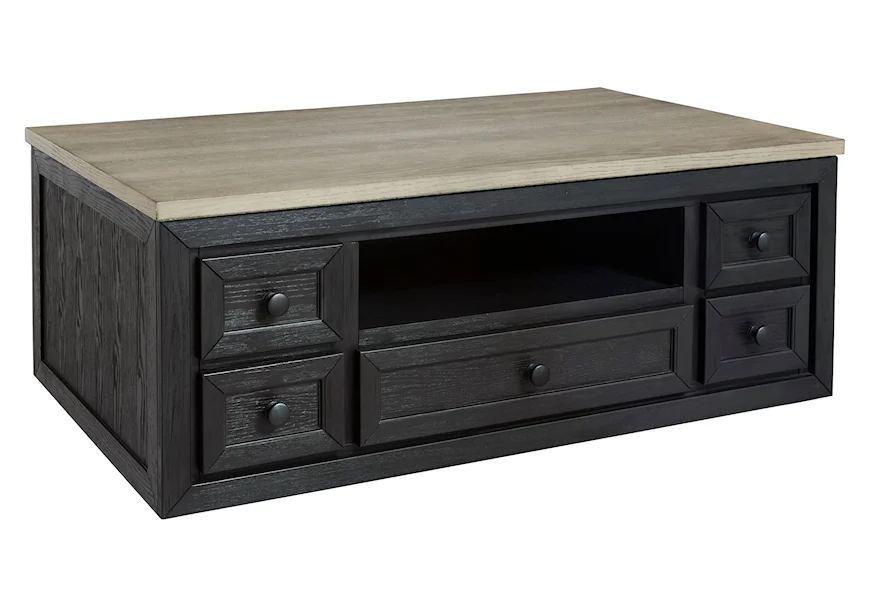 Foyland Lift-Top Coffee Table by Signature Design by Ashley at VanDrie Home Furnishings