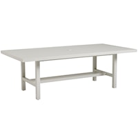 Outdoor Coastal Rectangular Dining Table