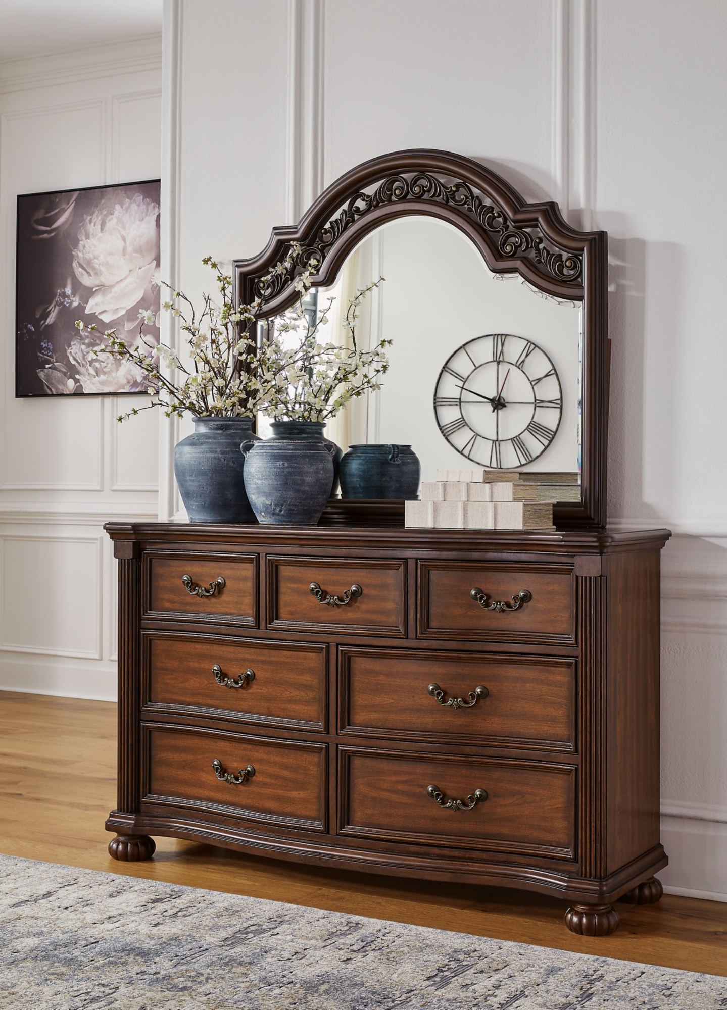 Dresser And Mirror