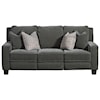 Design2Recline West End Power Headrest Reclining Sofa