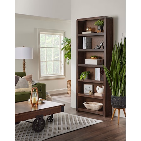 6-Shelf 84&quot; Bookcase