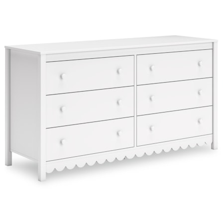 Six Drawer Dresser