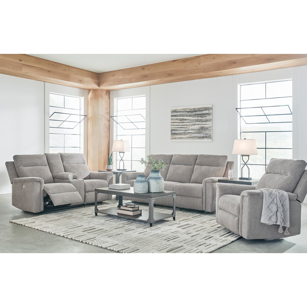 Signature Barnsana Living Room Set