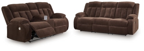 Power Reclining Sofa And Loveseat