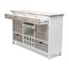 Sea Winds Trading Company Islamorada Bedroom Collection Sideboard with Wine Rack