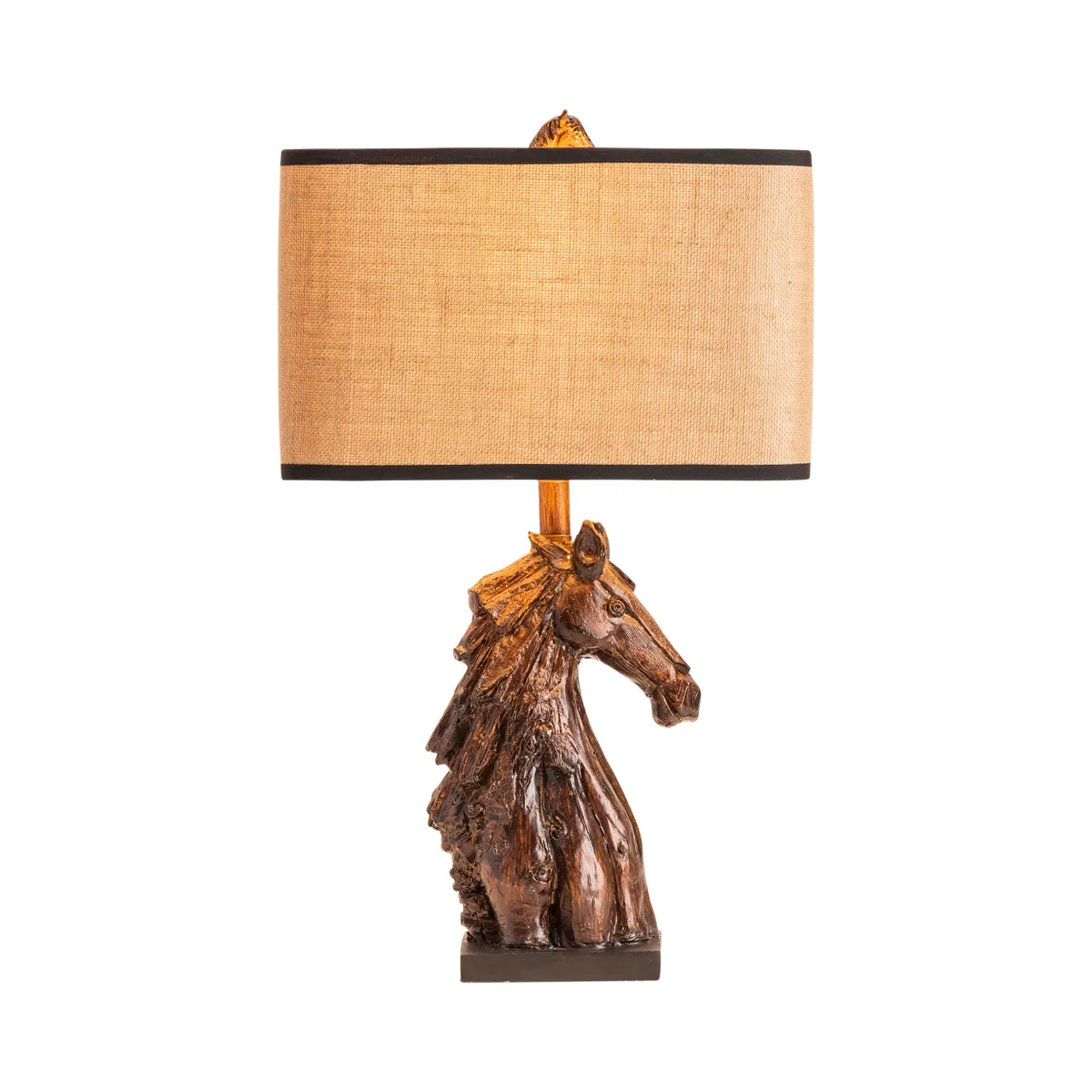 Horse Bust Table Lamp