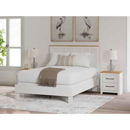 Queen Panel Bed