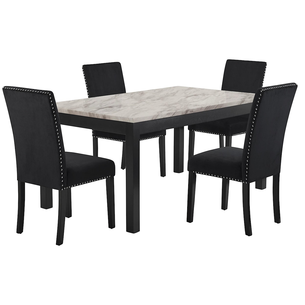 New Classic Furniture Celeste 64" Dining Table