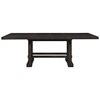 Contemporary Counter Height Table with Leaves