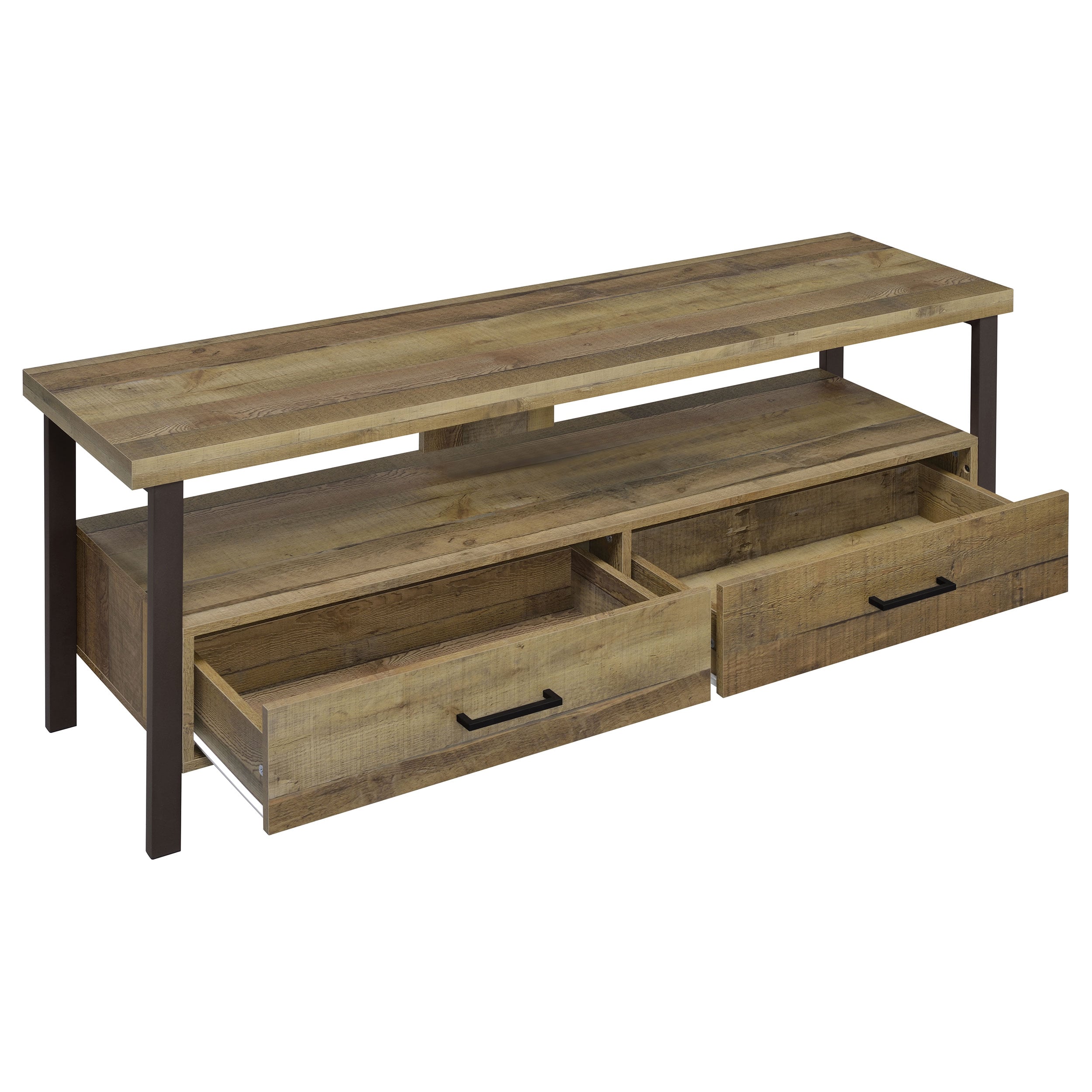 Ruston 2-drawer 59&amp;quot; TV Stand Pine