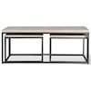 PH Crossings Monaco Rectangular Nesting Cocktail Table