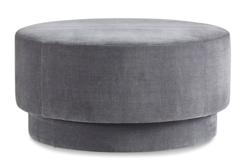 Contemporary Round Ottoman
