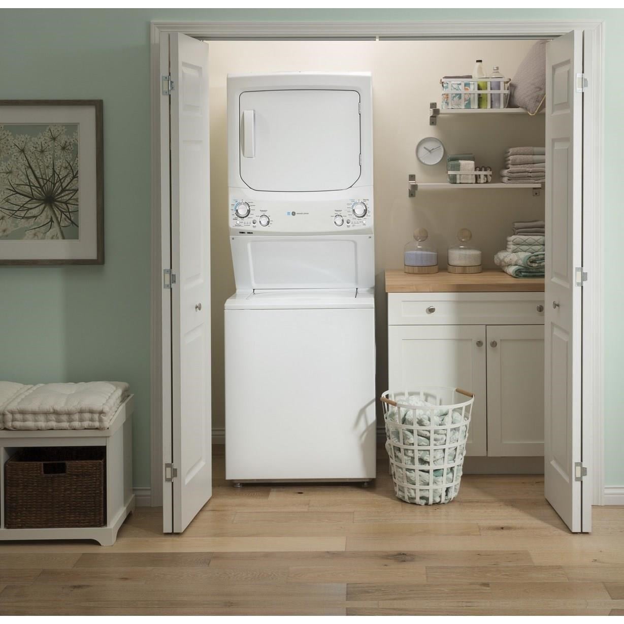 GE Appliances Laundry Combination Washer Electric Dryer