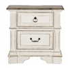 Liberty Furniture Abbey Park 2-Drawer Nightstand