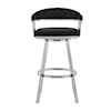 Armen Living Chelsea Swivel Bar Stool