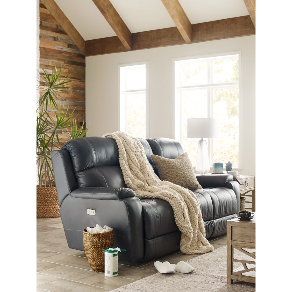 La-Z-Boy Dorian Dorian Power Reclining Sofa w/ Headrest