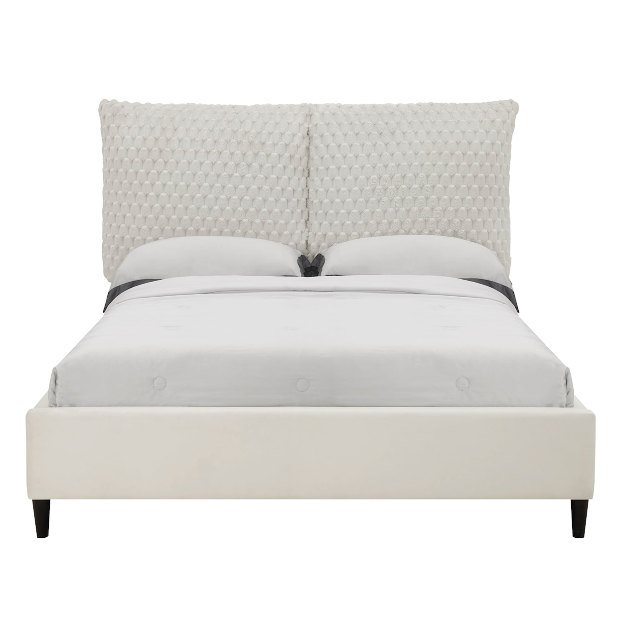 Crown Mark VIOLET Upholstered Bed - King