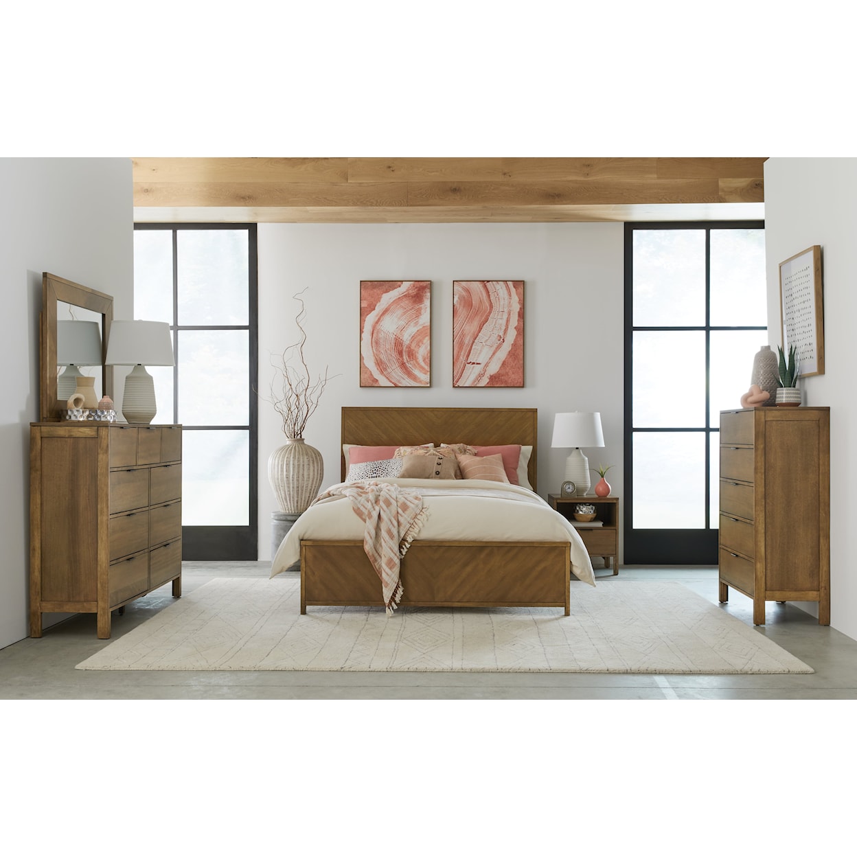 Carolina Chairs Strategy 5-Piece Queen Bedroom Set