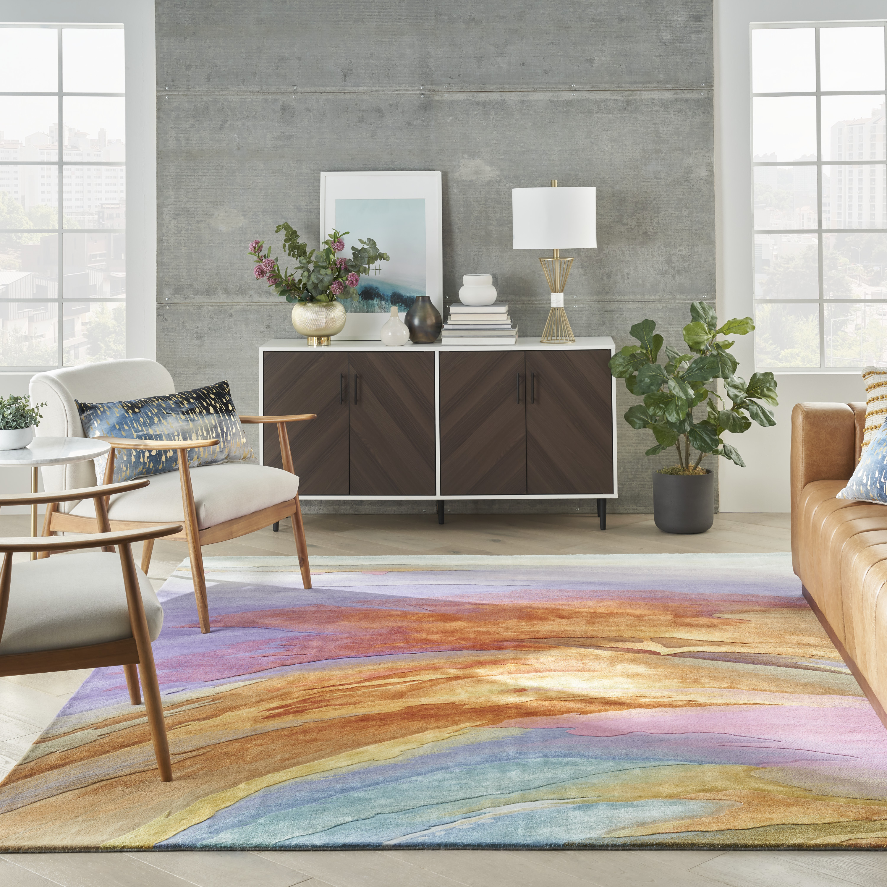 Nourison Prismatic 8'6" x 11'6"  Rug