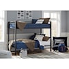 Signature Design by Ashley Broshard Twin/Twin Metal Bunk Bed