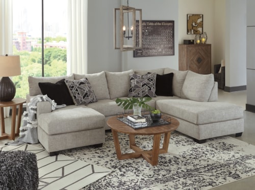 2-Piece Sectional With Chaise
