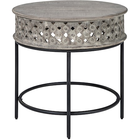 Round End Table