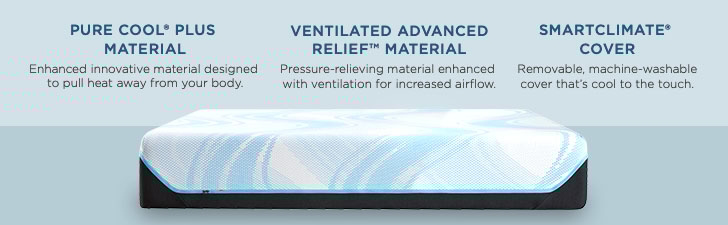 Tempur-Pedic® Tempur-LuxeBreeze® Firm Tempur-LuxeBreeze® Firm King