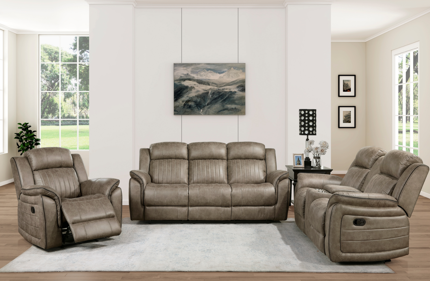 Double Reclining Loveseat