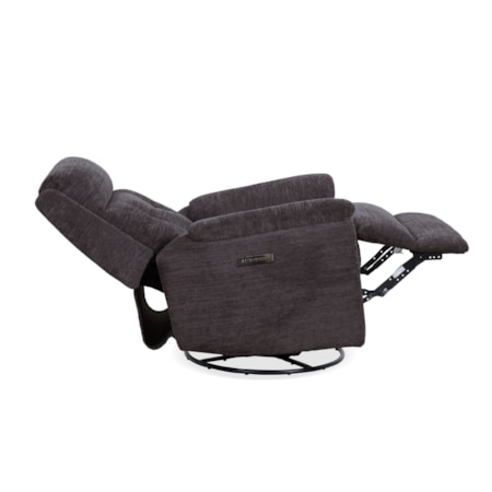 Sophisticated Swivel Gliding Recliner