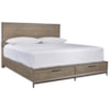 Aspenhome Leona Queen Panel Storage Bed