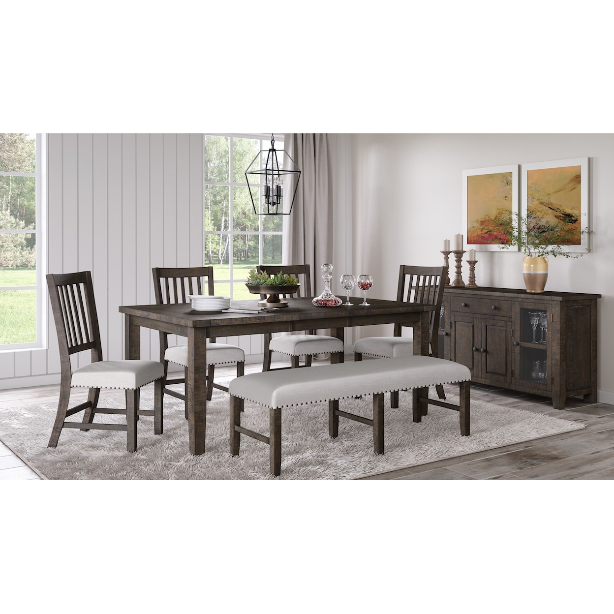 VFM Signature Willow Creek Extension Dining Table