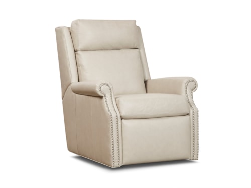 Transitional Swivel Glider Power Recliner