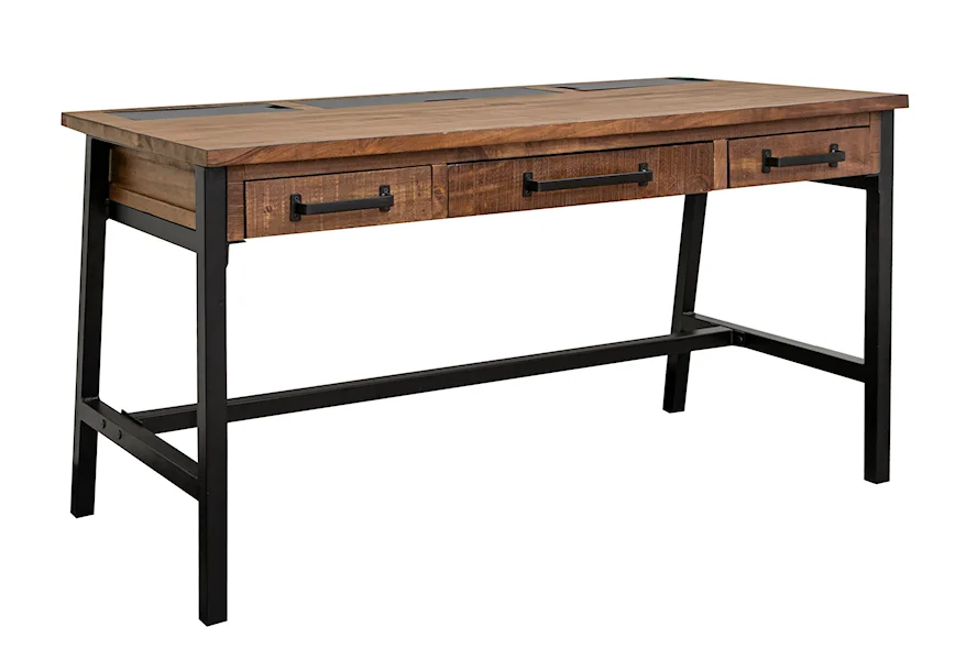 Monte Mayor Desk by International Furniture Direct at Sparks HomeStore