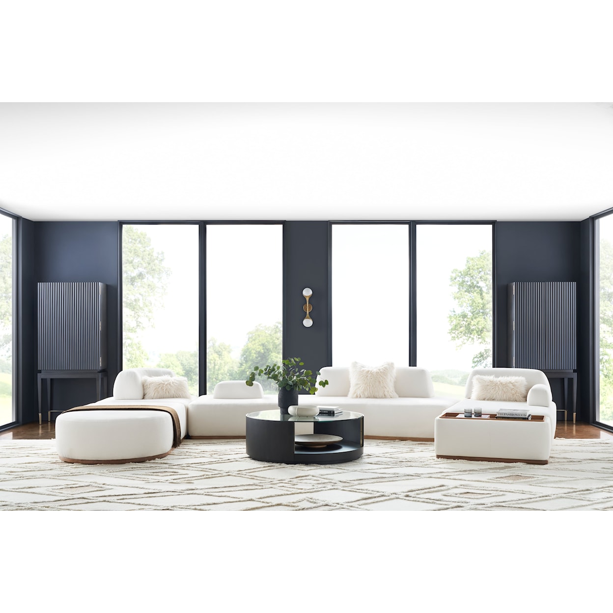 Vanguard Furniture Nest Contemporary U-Shape Sectional