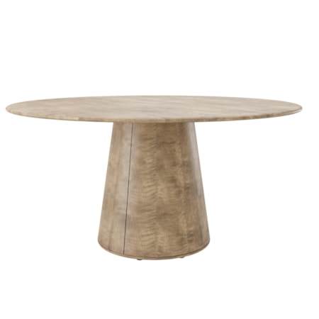 60" Round Pedestal Dining Table