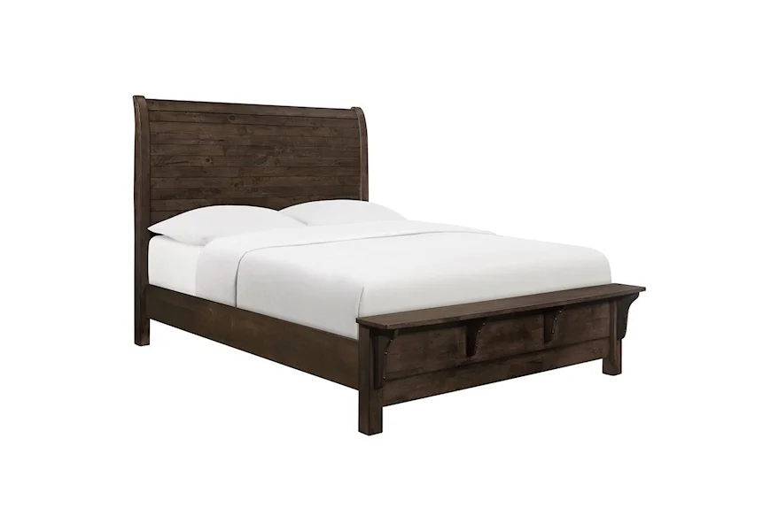 Ashton Hills King Sleigh Bed by Emerald at Conlin's Furniture