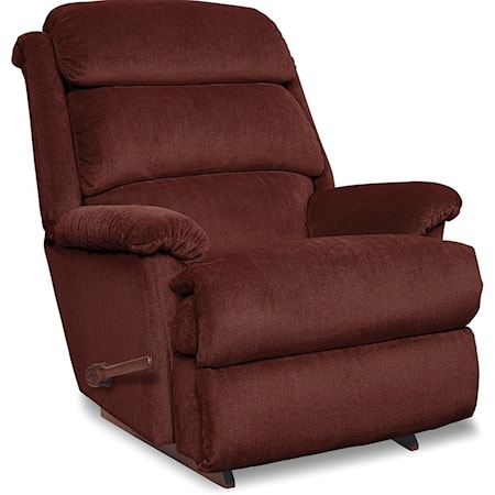 Wall Recliner with Channel-Tufted Back