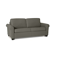 Contemporary Double Sofabed with Rolled Arms