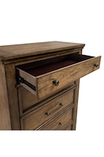 Premium felt-lined top drawer