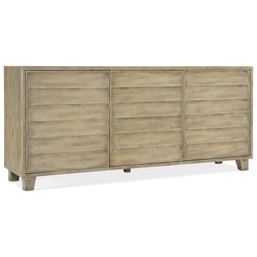 Coastal Buffet with Adjustable Shelves