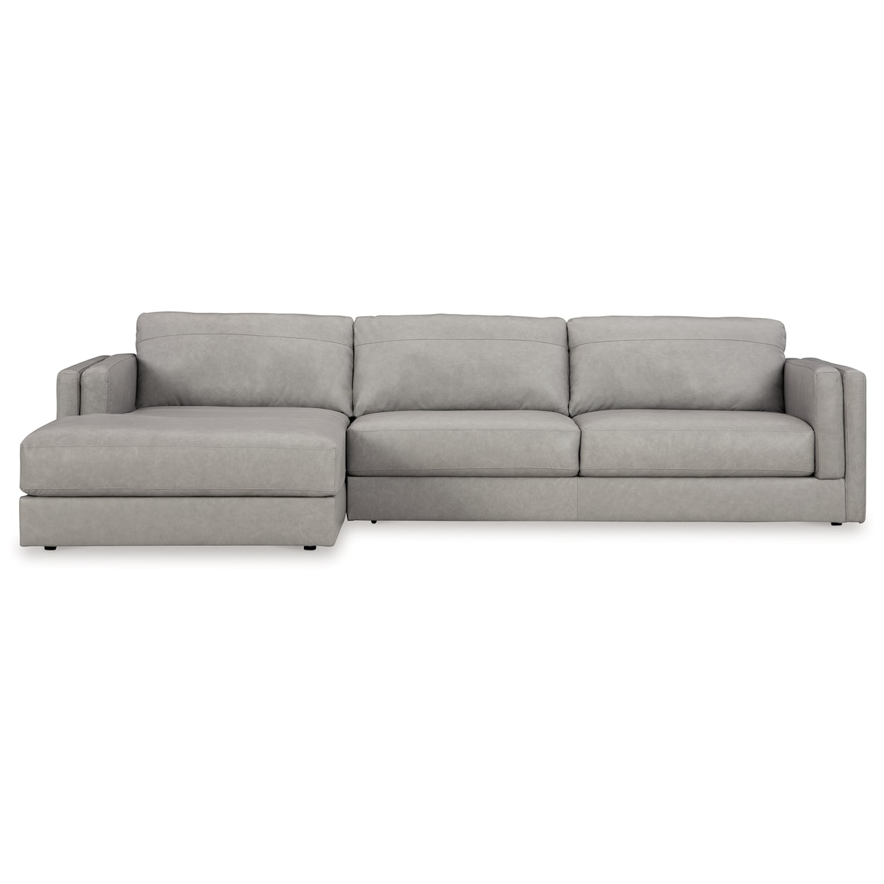 Signature Design by Ashley Furniture Amiata 2-Piece Sectional With Chaise