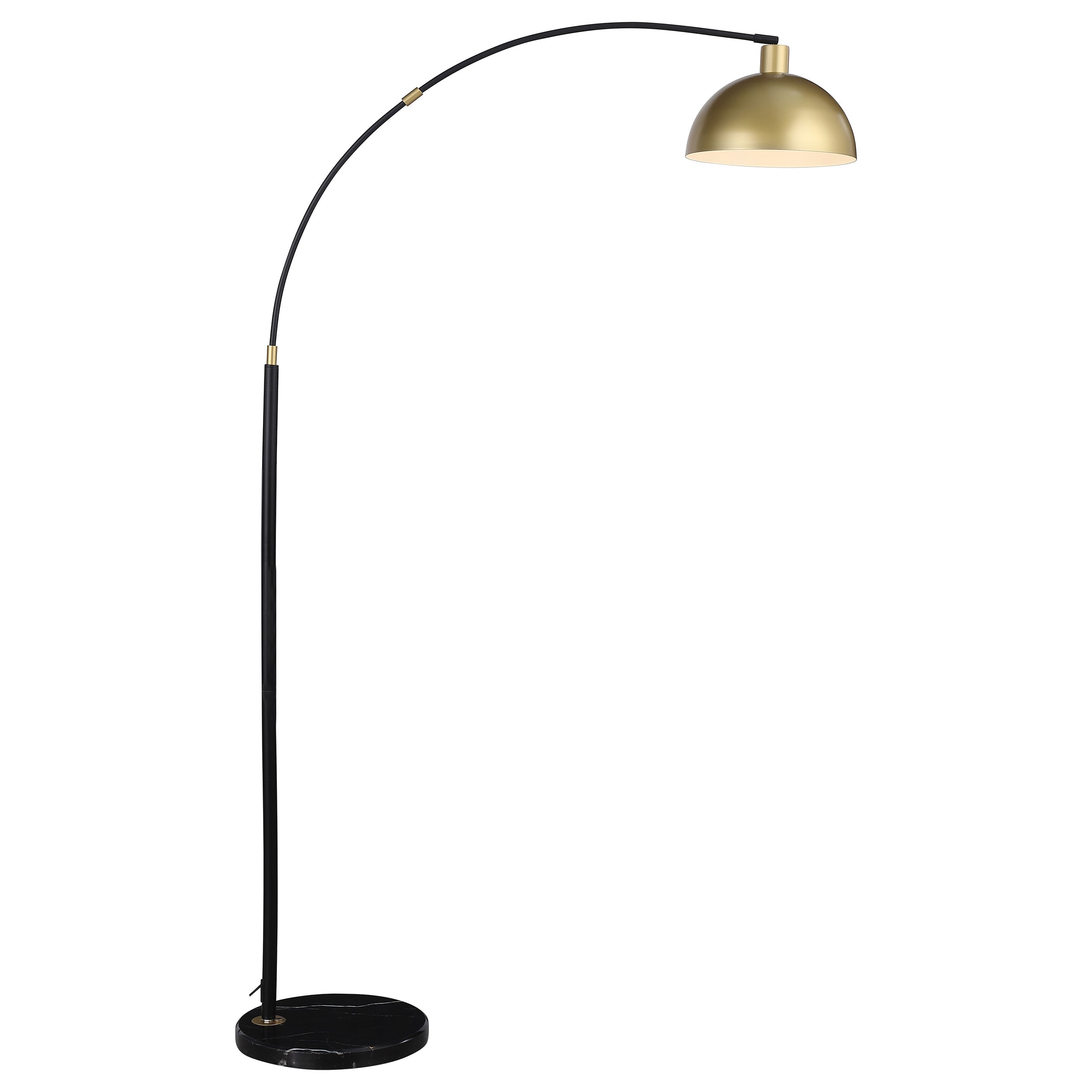 GLORY GOLD AND BLACK FLOOR LAMP |